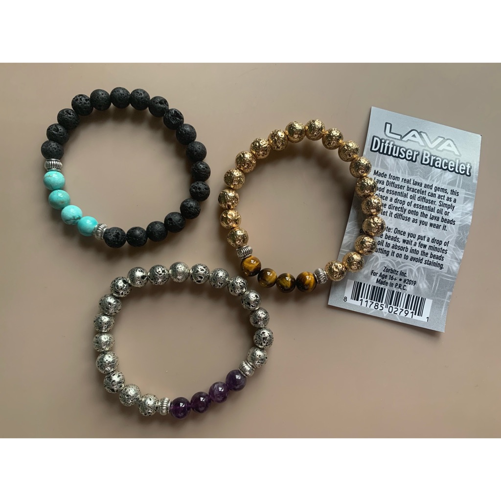 Lava Bead Diffuser Bracelets